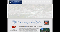 Desktop Screenshot of idahosmiddlefork.com